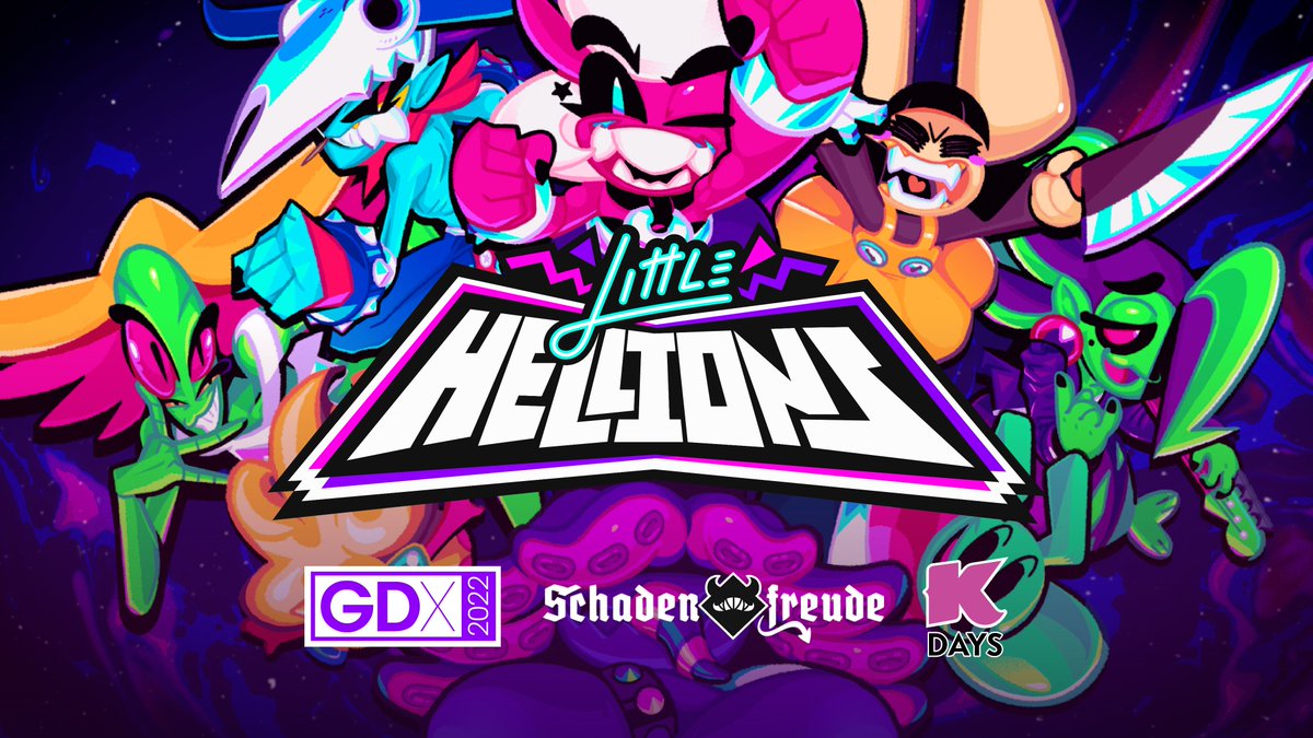 DevonBortscher's tweet photo. I'm working a booth with @ProfessorOnion at @KDaysyeg #GDX2022 showcasing @Little_Hellions . Come check out our booth Fri-Sun! 

#gamedev #yegexpo https://t.co/nZdylAAvEP
