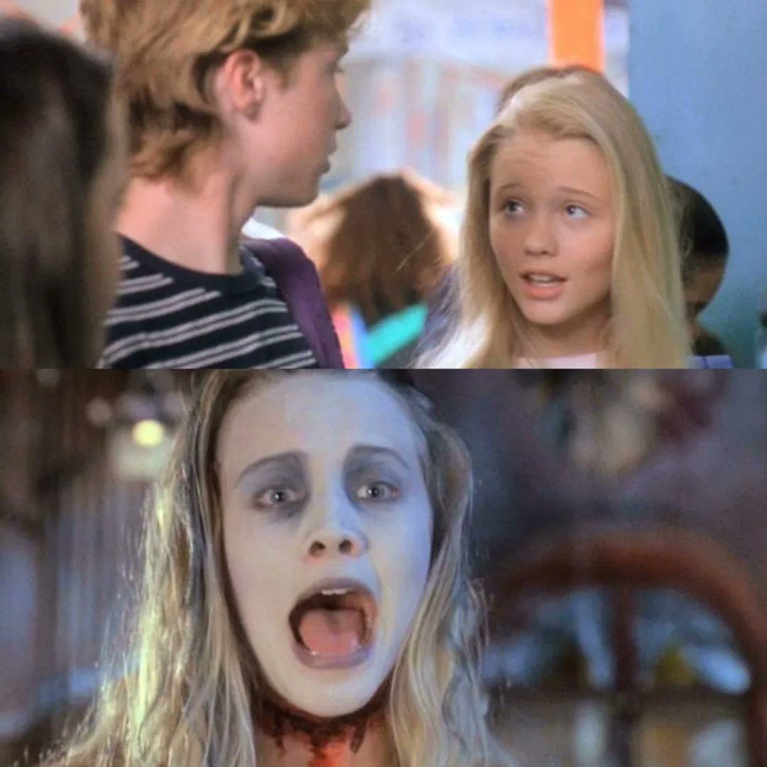 NoMoreLateFees's tweet photo. For real, where did this actress, #JessicaWesson disappear to? We remember her as the mean girl in #Casper and #MilkMoney. https://t.co/epOeVgu9uC