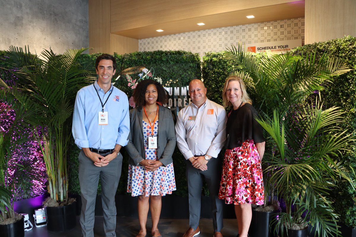 The Home Depot Government Relations (@homedepotgr) on Twitter photo .<a href="/HomeDepot/">The Home Depot</a> welcomed designers, builders, realtors, and elected officials from the DMV to our Rockville Design Center, one of only two locations in the entire country! Thanks to <a href="/LilyQiMaryland/">Lily Qi</a> and Sally Robb, Chief of Staff for <a href="/SenBillFerg/">Bill Ferguson</a> for celebrating with us. .<a href="/HomeDepot/">The Home Depot</a> welcomed designers, builders, realtors, and elected officials from the DMV to our Rockville Design Center, one of only two locations in the entire country! Thanks to <a href="/LilyQiMaryland/">Lily Qi</a> and Sally Robb, Chief of Staff for <a href="/SenBillFerg/">Bill Ferguson</a> for celebrating with us.