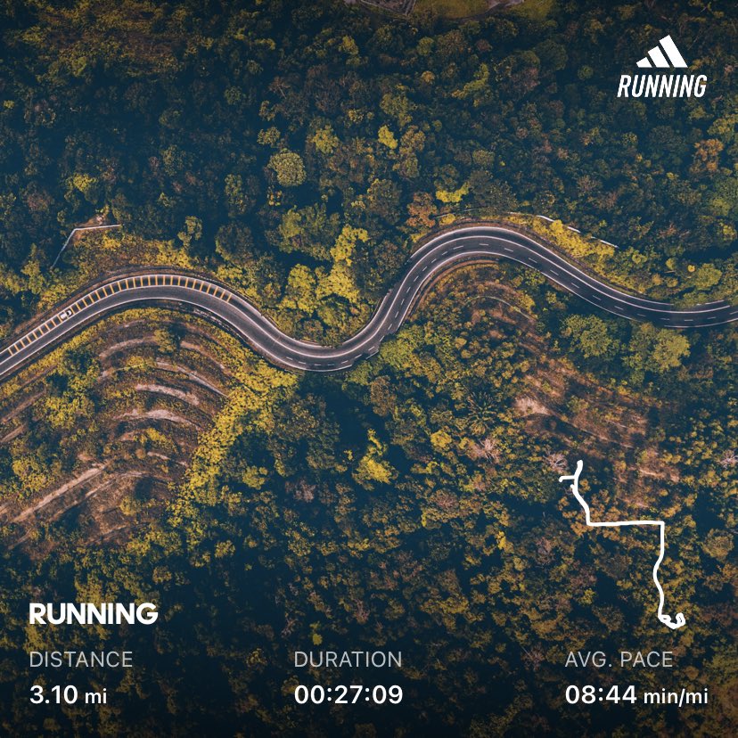 Loomis_Panda's tweet photo. Inspiration from LuLoo’s XC team and I broke 9 min miles… 1st time@post COVID. https://t.co/hYCITPXXEi