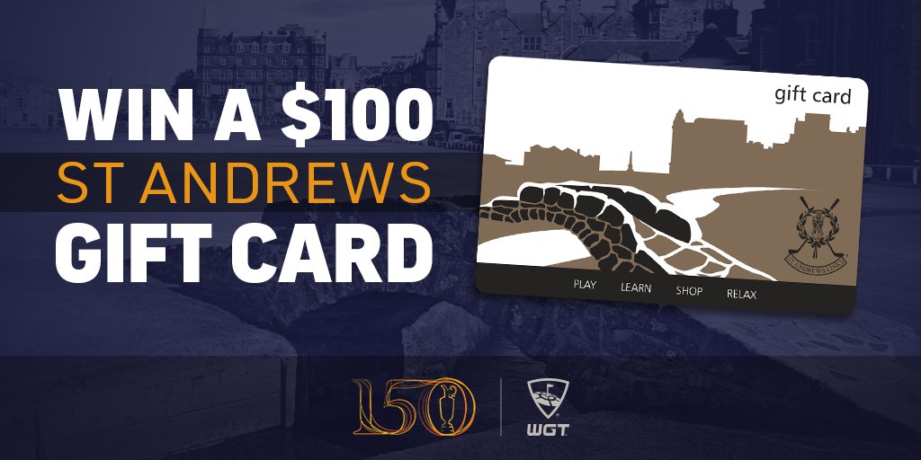 wgtgolf's tweet photo. How would you spend $100 at the St Andrews online store? 

Play in The e-Open now through the end of the month for a chance to win a $100 gift card for @TheHomeofGolf and other exciting prizes: https://t.co/QM95aKGgaW https://t.co/ycXQFt4RQS