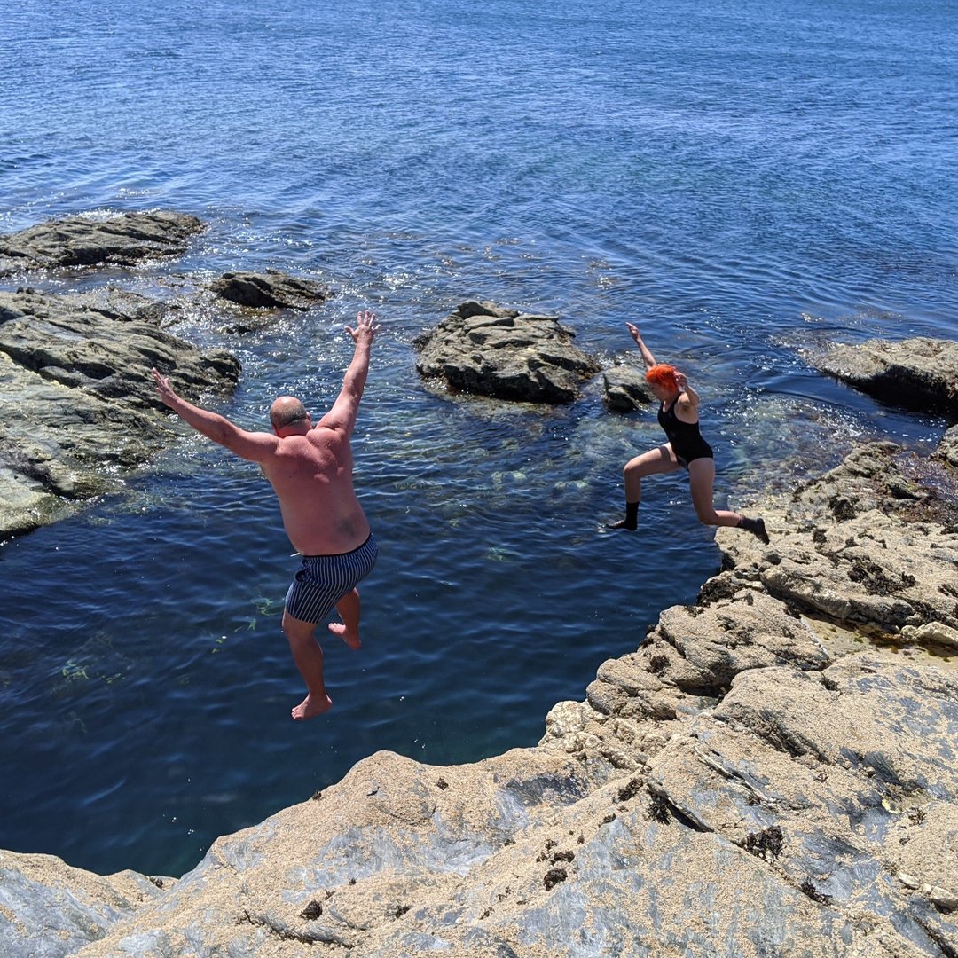 🌊 W I L D  S W I M M I N G 🌊

Today is the start of <a href="/ncornbookfest/">North Cornwall Book Festival</a> Author Tours with Sophie Pierce and Matt Newbury, authors of Wild Swimming Walks Cornwall. Tonight's event takes place in St Endellion, moving onto Penzance (22nd) and Falmouth (23rd). If you're in the area,