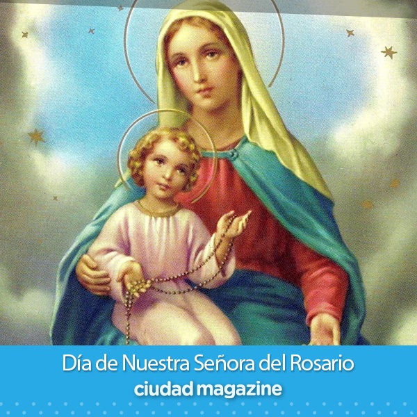 ciudad_magazine's tweet image. DÍA DE NUESTRA SEÑORA DEL ROSARIO 
Enciende en nuestros corazones un fuego que jamás se extinga. ¡Amén!