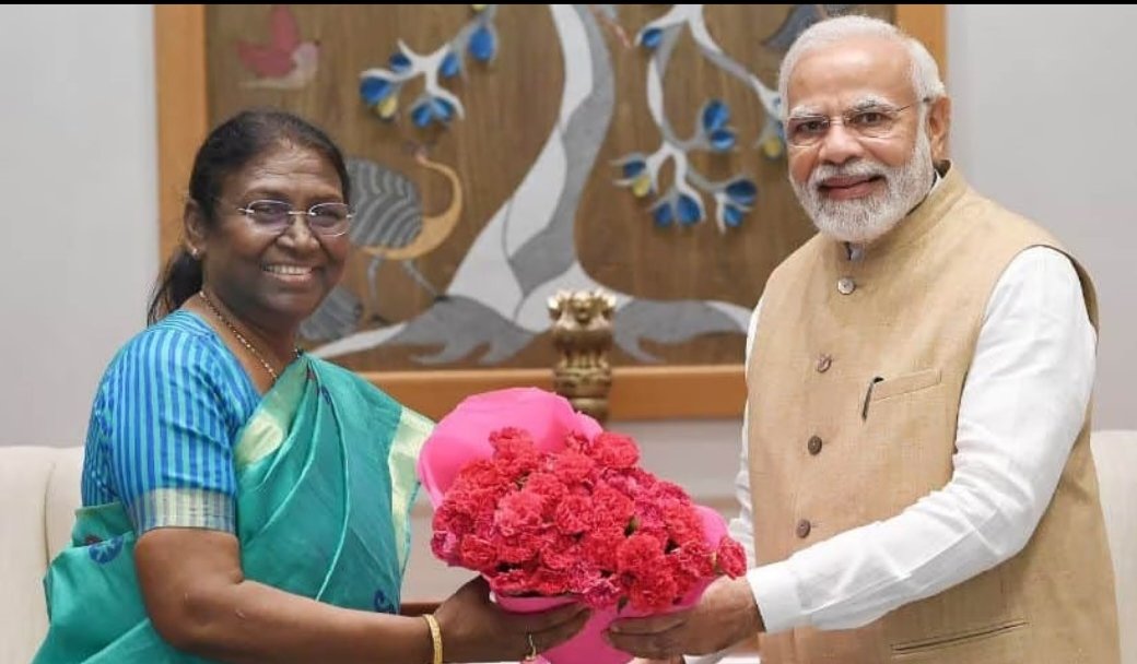A heartly congratulation for our 1st lady of India.   Also proud of odisha.
I hope ur administration will helpful for  people.#DraupadiMurmu