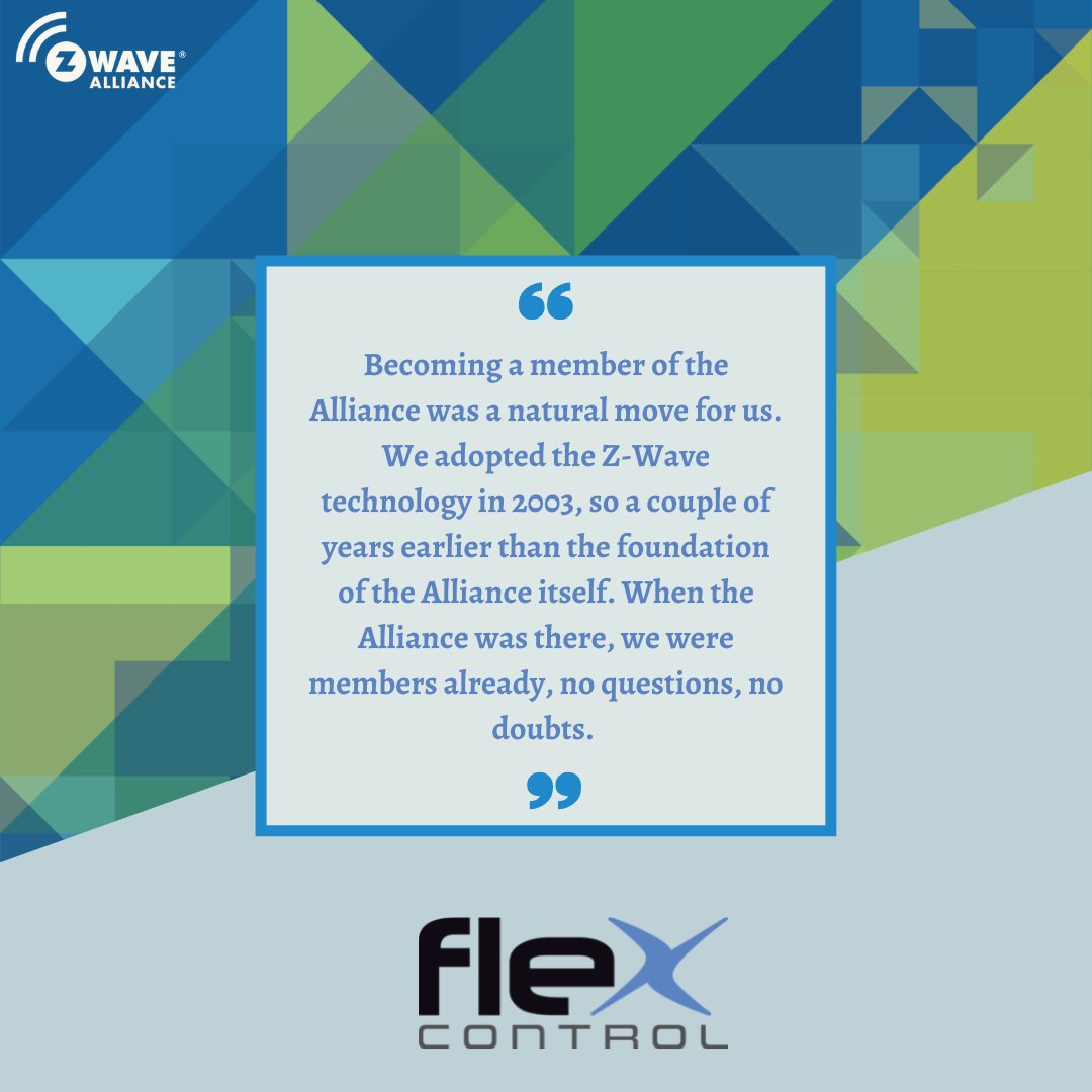 ZWave_Alliance's tweet photo. Z-Wave Alliance Member @flexautomation shares their thoughts on why they chose to become a member⬇️
Interested in joining the Alliance? Learn more here: https://t.co/0zZFYhUEsH
#ZWave #ZWaveAlliance #smarthome #smarthometech #homeautomation #ZooZ https://t.co/1VTAf9qrm0
