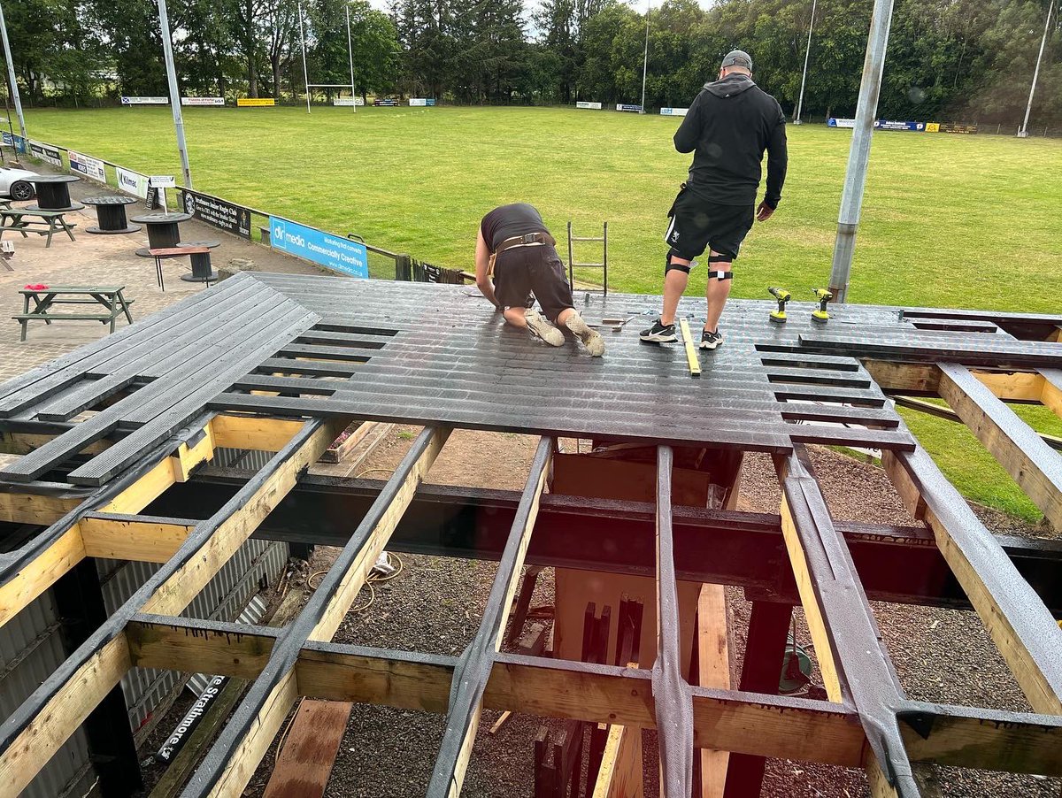 Strathmore_RFC's tweet photo. A few Player and Volunteer led projects happening in preparation for the Loch side 10s 12th & 13th August #PeopleMakeStrathmore #Big90 #StrathieAndProud https://t.co/h2qRfqx11R