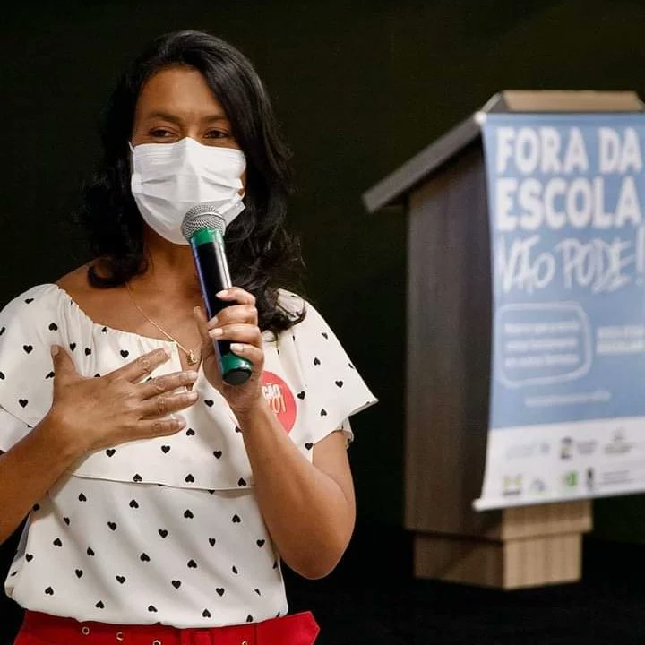 PTsergipe's tweet photo. Eliane Aquino, vice-governadora de Sergipe (PT), conversou sobre o Ativa Escolar, num evento organizado pelo Unicef, em parceria com o Centro Dom José Brandão de Castro e Apoio da Secretaria de Estado da Educação.

#BuscaAtiva #educacaoinfantil https://t.co/o914A3UQVo