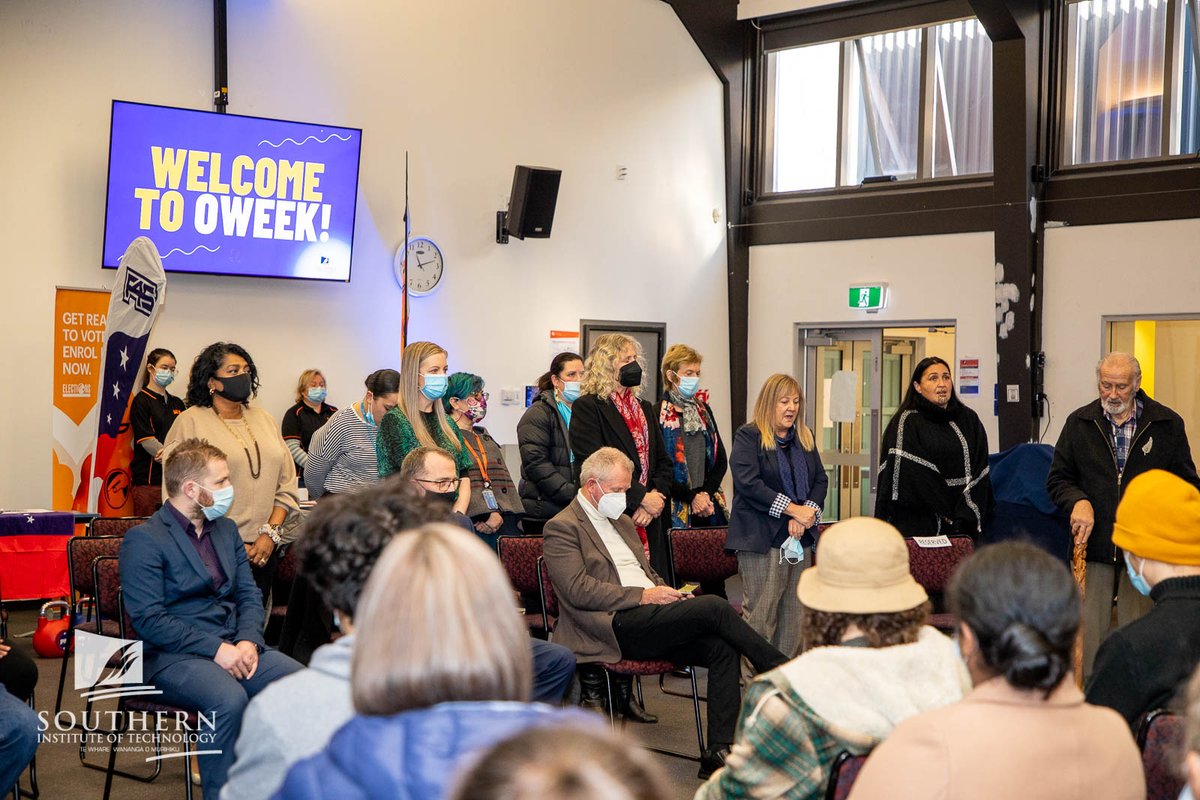 sit_nz's tweet photo. A wonderful day was spent on Wednesday during the first day of SIT Orientation Re-O week, welcoming all new students and staff to SIT ππ
PΕwhiri, entertainment and great activities!
Specials thanks:
@ElectoralCommNZ @NZDefenceForce @thegideons
#SITNZ #ReOWeek #Welcoming https://t.co/zcBHOGkNxH