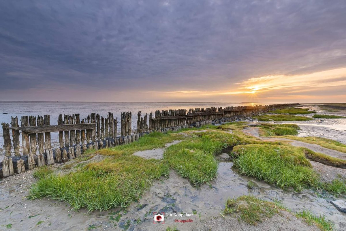 Zonsopkomst boven de <a href="/WEC_Waddenzee/">Werelderfgoedcentrum Waddenzee</a> nabij <a href="/winkeltsje_PM/">paesens-moddergat</a>