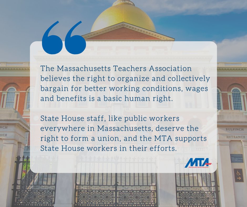 Massachusetts Teachers Association tweet media
