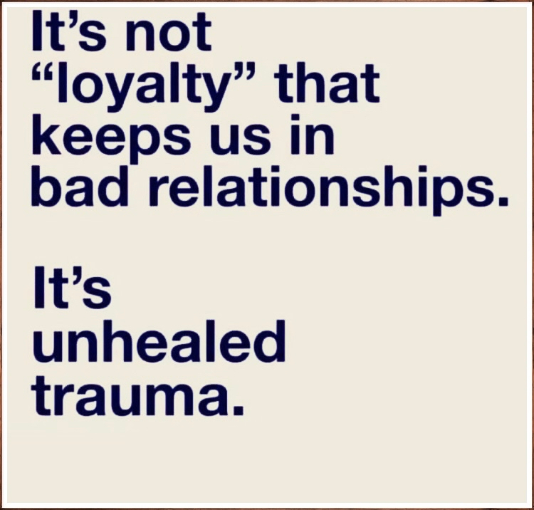 Survivior81's tweet image. What are the signs of unhealed trauma?

The number one indicator is ISSUES.

If your car engine is damaged, you will see little signs.. faltering, stuttering, hard starts.. it’s similar with trauma. 

Trauma damages the Psyche, and the sense of self if the trauma was enduring..