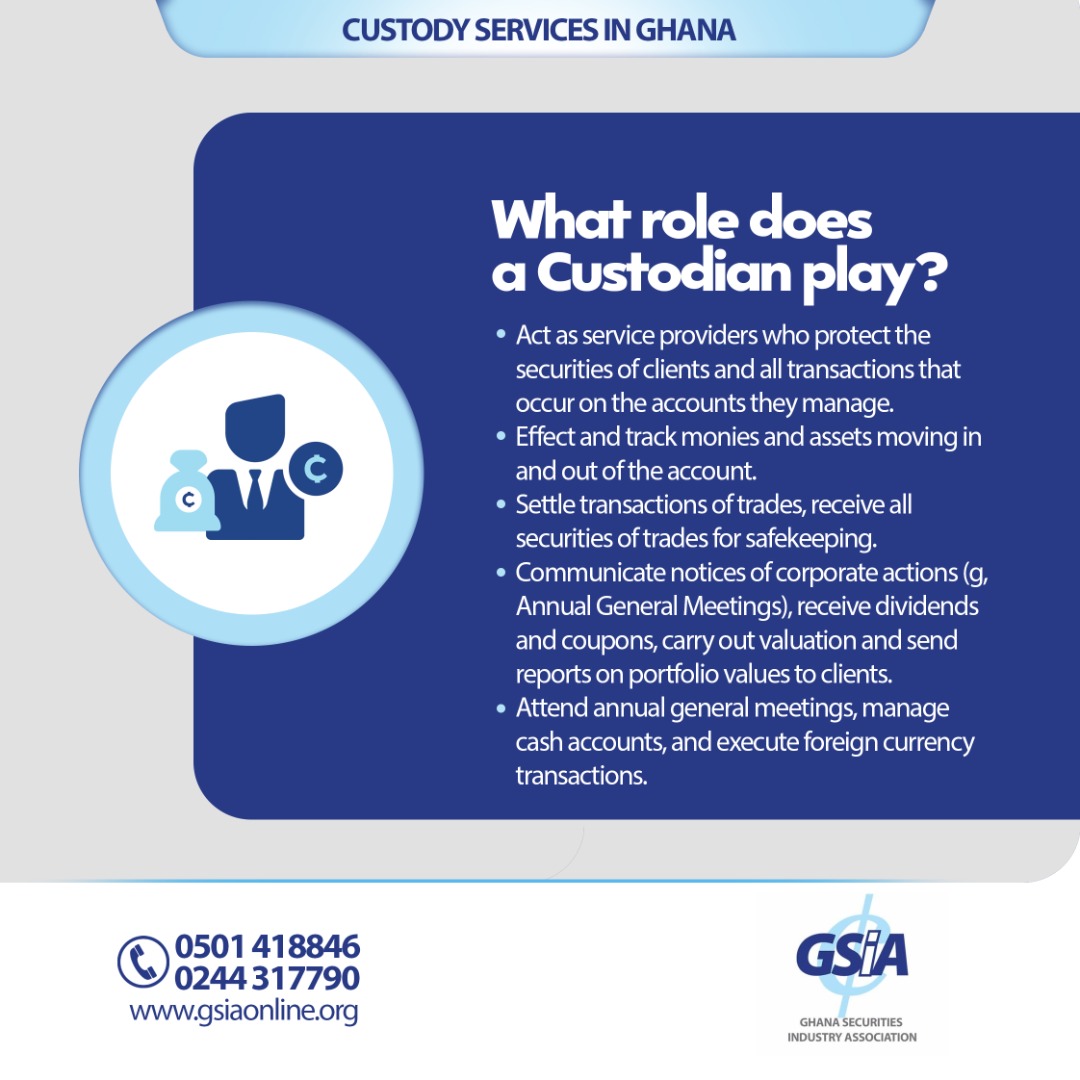 gsiaonline's tweet photo. What role does a custodian play?
#gsia https://t.co/MDwdiPYcvt