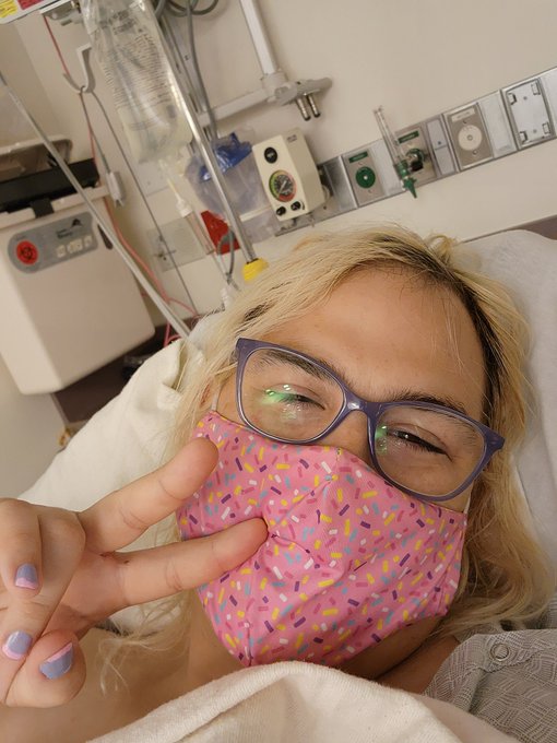 I'm headed home surgery was ok! My mouth is so damn weird XD https://t.co/rrL7TfVBQs