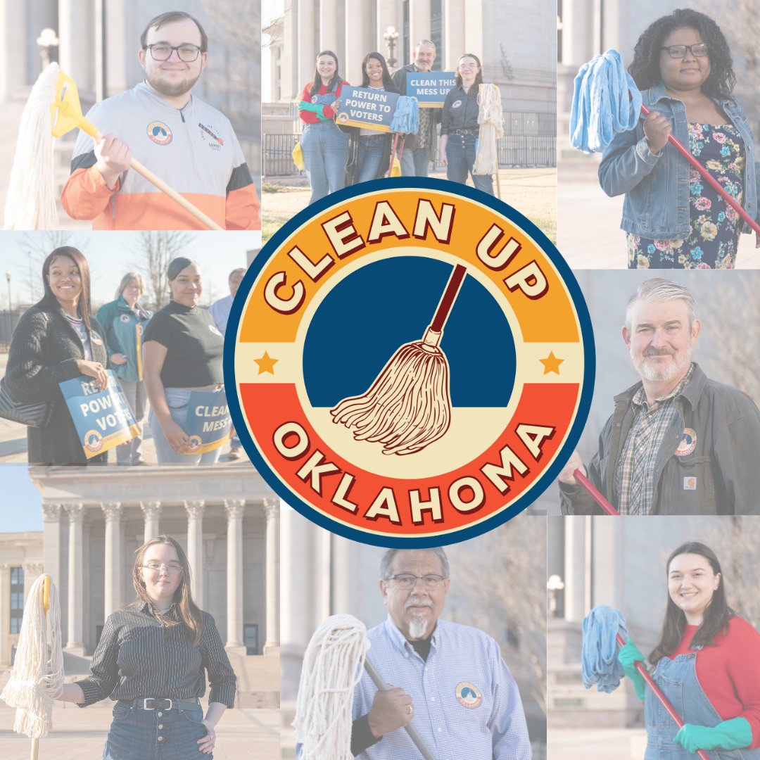CleanUpOklahoma's tweet photo. Here, Republicans, Democrats, and Independents are working together because we understand that we have real needs in our state, but those needs will never be met as long as we let politicians  push their own agenda.
#CleanUpOklahoma #anticorruption #okleg https://t.co/D80N12LwYu