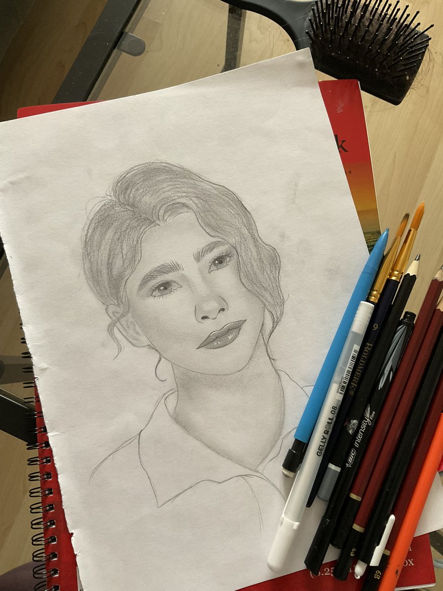 highfatmayo's tweet photo. drawing of Dina from #TLOU2 https://t.co/KGucA8fWJm