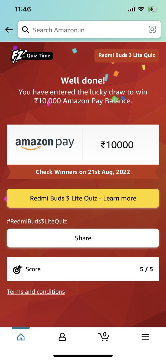 AshuRoxz's tweet photo. @amazonIN, @Redmilndia
#RedmiBuds3Lite #Redmilndia #RedmiBuds3LiteQuiz https://t.co/CbMlRNxWSP