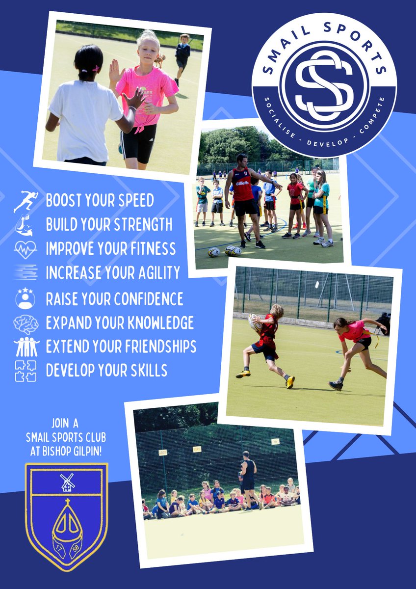 And it's live!!!

Autumn term Smail Sports extra curricular clubs open for booking now!

bookaby.me/smail-sports-c…

<a href="/BishopGilpinPS/">BishopGilpinSchool</a>
