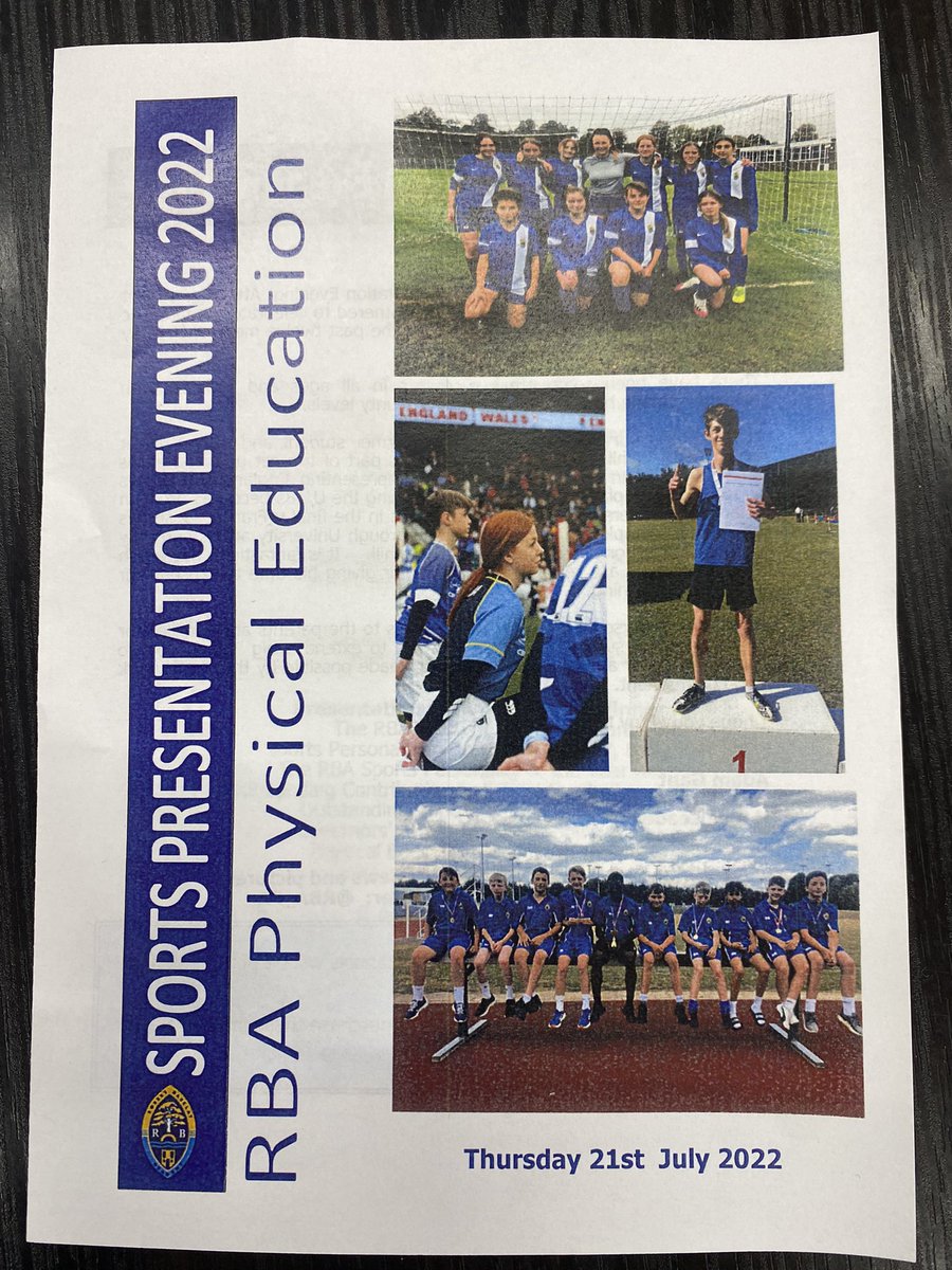 Ravphagura's tweet photo. Welcoming parents and Josh Sharp who has played for the England Team (under 18s) this evening @RBAcad for our annual Sports Presentation Evening. #RBAachieve https://t.co/nc7hMY2cBh