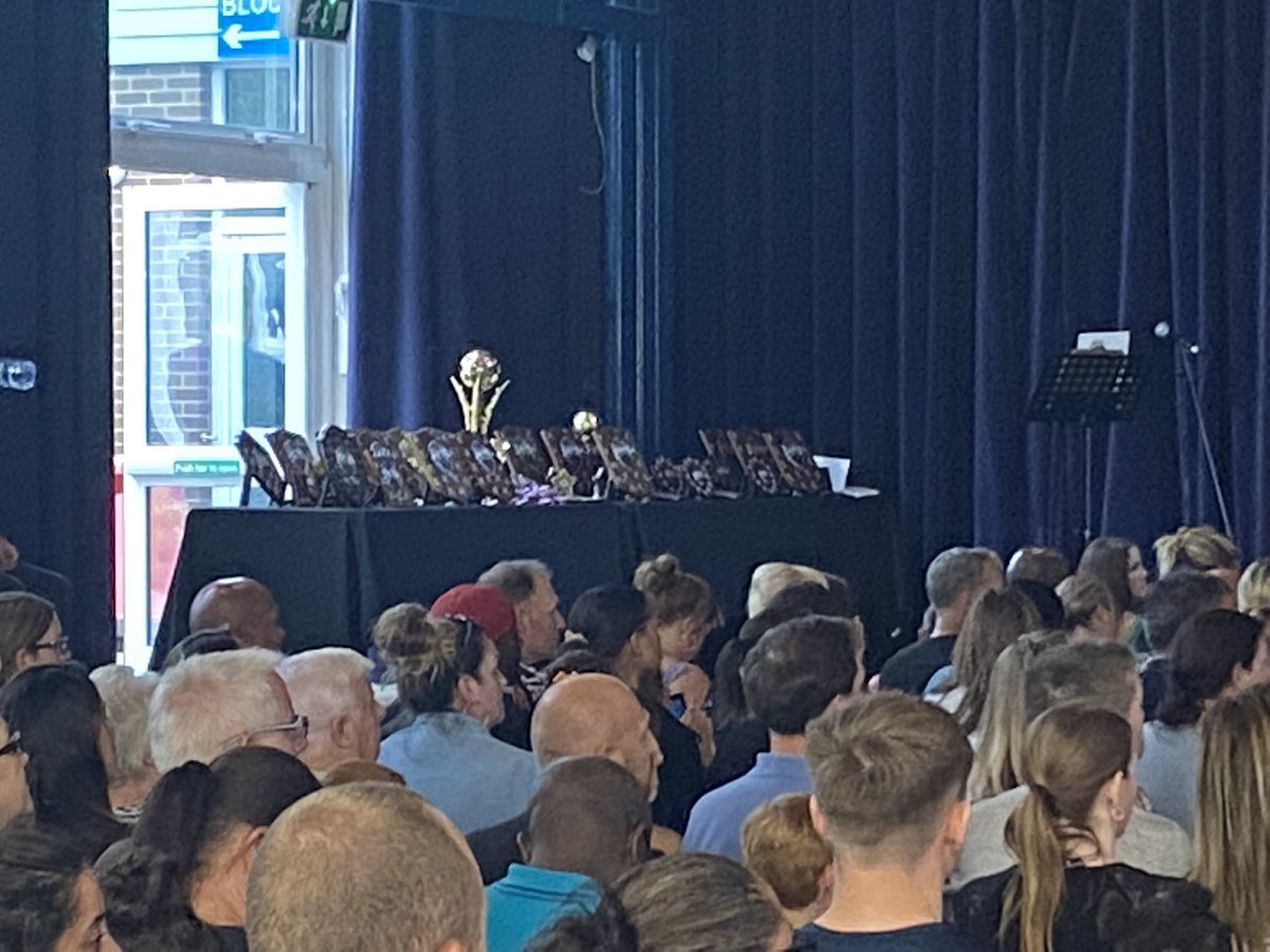 Ravphagura's tweet photo. Welcoming parents and Josh Sharp who has played for the England Team (under 18s) this evening @RBAcad for our annual Sports Presentation Evening. #RBAachieve https://t.co/nc7hMY2cBh