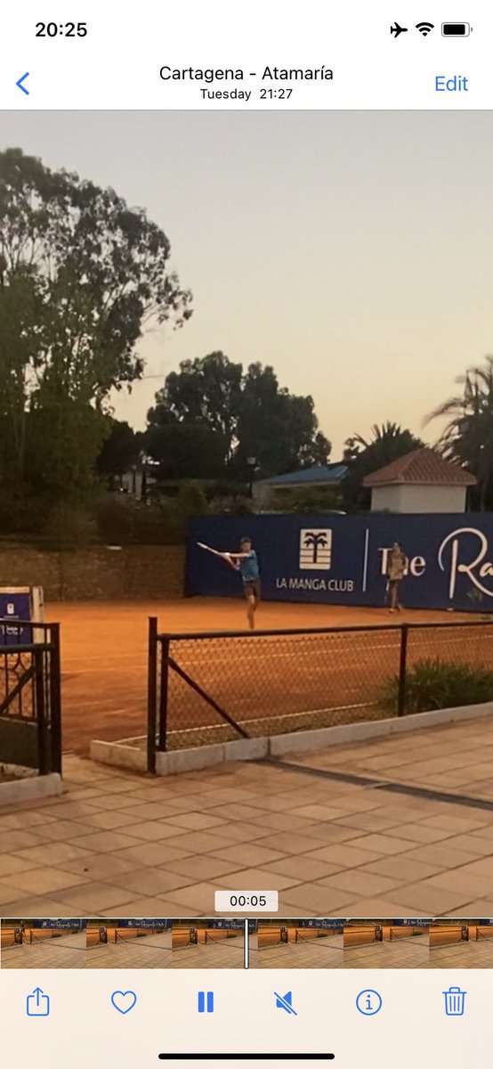 Good to be back after a couple of long years @LaMangaClub #javi #MDZ #tennis
