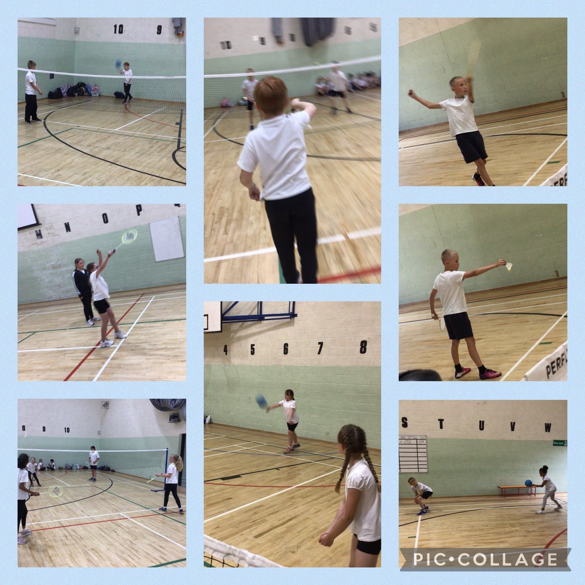 Mr_Connaghan's tweet photo. Year 5 have had a brilliant day today enjoying the sport facilities at @ashtonsixthform We are very grateful for the opportunity for the children to hone their Badminton and Volleyball skills. @Inspire_Ashton @inspire_pe @TrustVictorious @inspire_pe #partnerships #highlevelPE https://t.co/SGTDnrwG0p