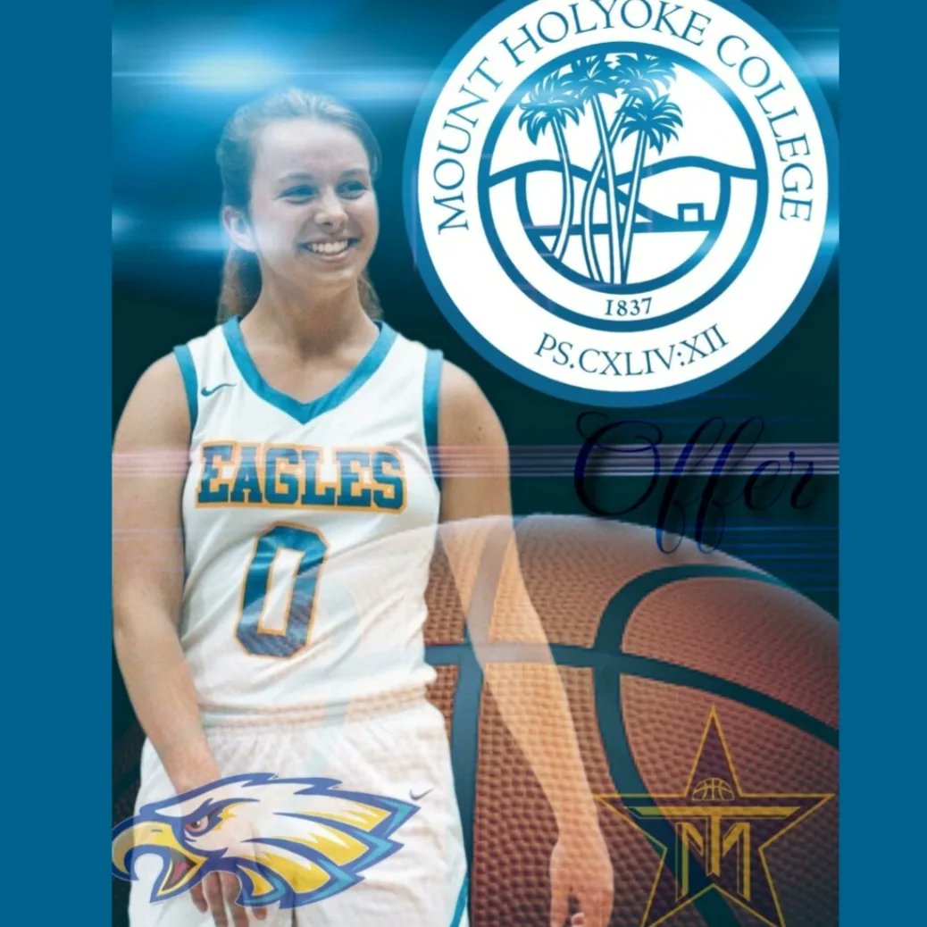 After a great conversation with Coach Ward I am beyond blessed and grateful to have received an offer to continue my academic and athletic career at Mount Holyoke College. Thank you to Coach Ward and staff for believing in me!