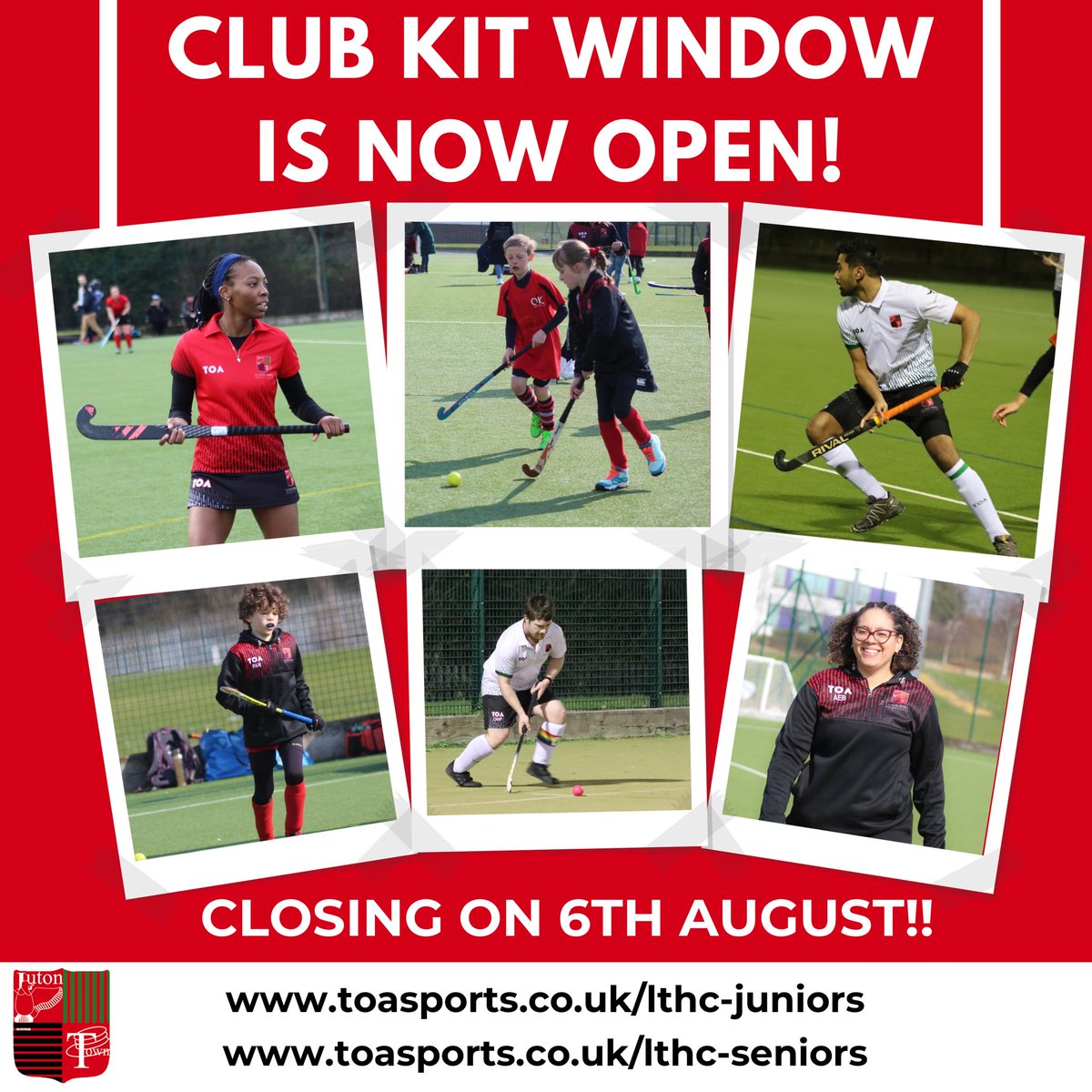 lutontownhc's tweet photo. 🚨 GET YOUR CLUB KIT NOW!! 🚨 Junior & Adult kit shops are OPEN! The window will close on August 6th with delivery anticipated mid-September. Get your orders in ASAP!! • @toasportsuk • the links are in our bio
•
•
#ClubKit #KitShop #LTHC #GetYourKit https://t.co/I1Qlz1oeZY