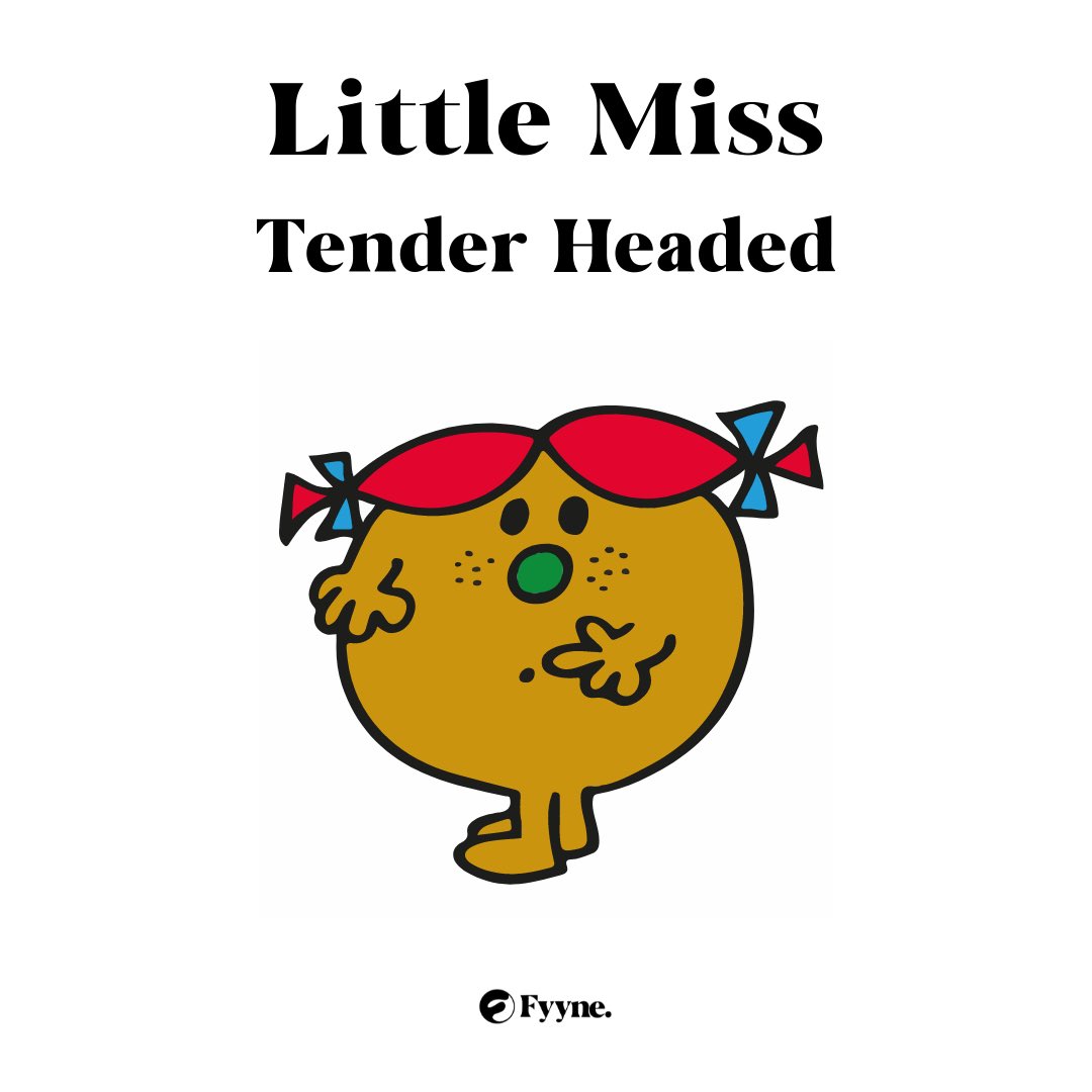 FyyneHQ's tweet photo. Little miss tender headed https://t.co/nKTgwL5DPW