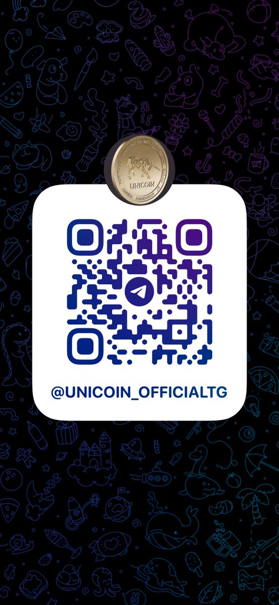 Miss_Internet's tweet photo. Have you join the Official #Unicoin Telegram?
Updates posted every Friday!
Join now by scanning the QR code OR clicking here: https://t.co/789TVP9jOn
#Unicoin #Telegram #TelegramGroup #GroupUpdates #cryptonews #communication #smartcoin #cryptocommunity #smartinvestors https://t.co/JVwcrUxMk9