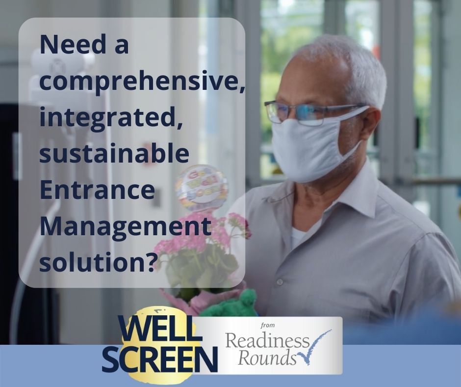 ReadinessRounds's tweet photo. Are you a health care provider concerned about contagious diseases entering your facility? 

Learn about the countless ways Well Screen can make your facility a safer place to care for others here:  https://t.co/MxpG73npZP https://t.co/mYEt7CbADN