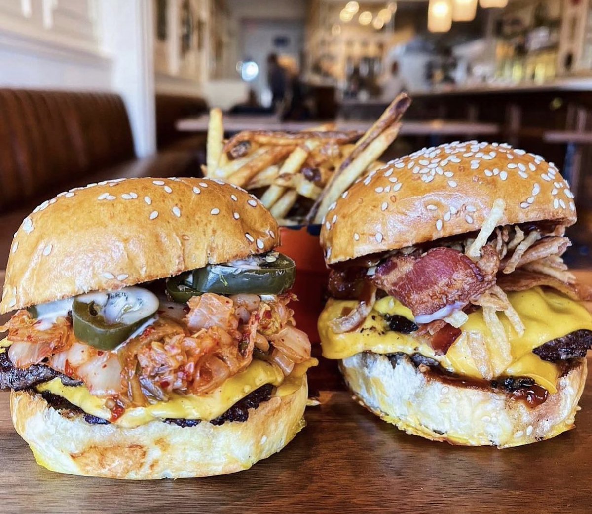 It’s only about a thousand degrees outside 🥵  
You should get dinner delivered. 🚗 🍔 
Delicious burgers to your door fast and easy. 
Available via your favorite app right now. 
GeeBurger.com