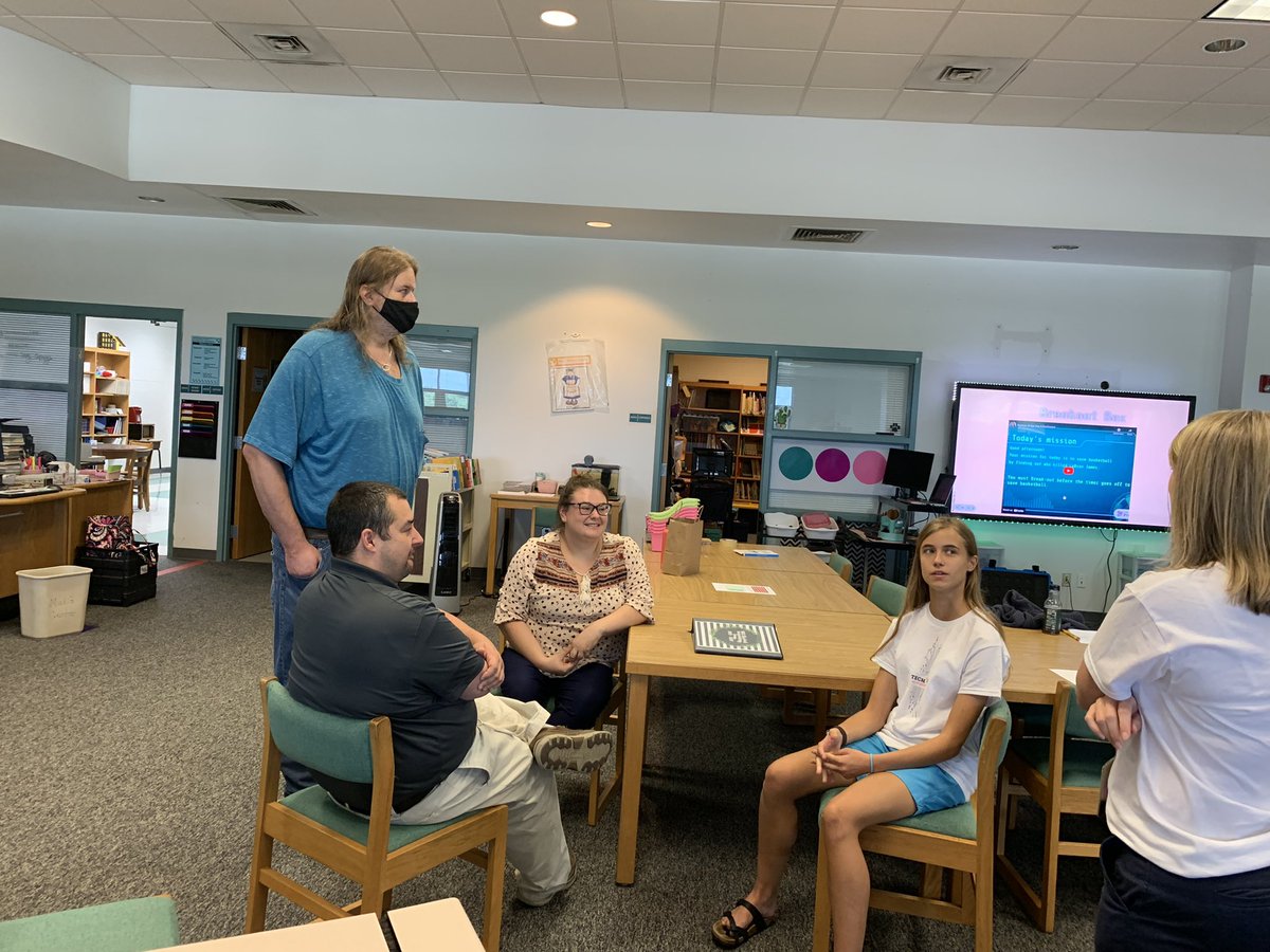 Northeast Region Technology Leaders collaborating at Beaufort County Schools around Teams and Instructional Technology. <a href="/castickney/">Dr. Catherine A. Stickney</a> <a href="/aalilley/">Andrea Lilley</a> <a href="/JillDarrough/">Jill Darrough</a> <a href="/NCBCE/">NCBCE</a>