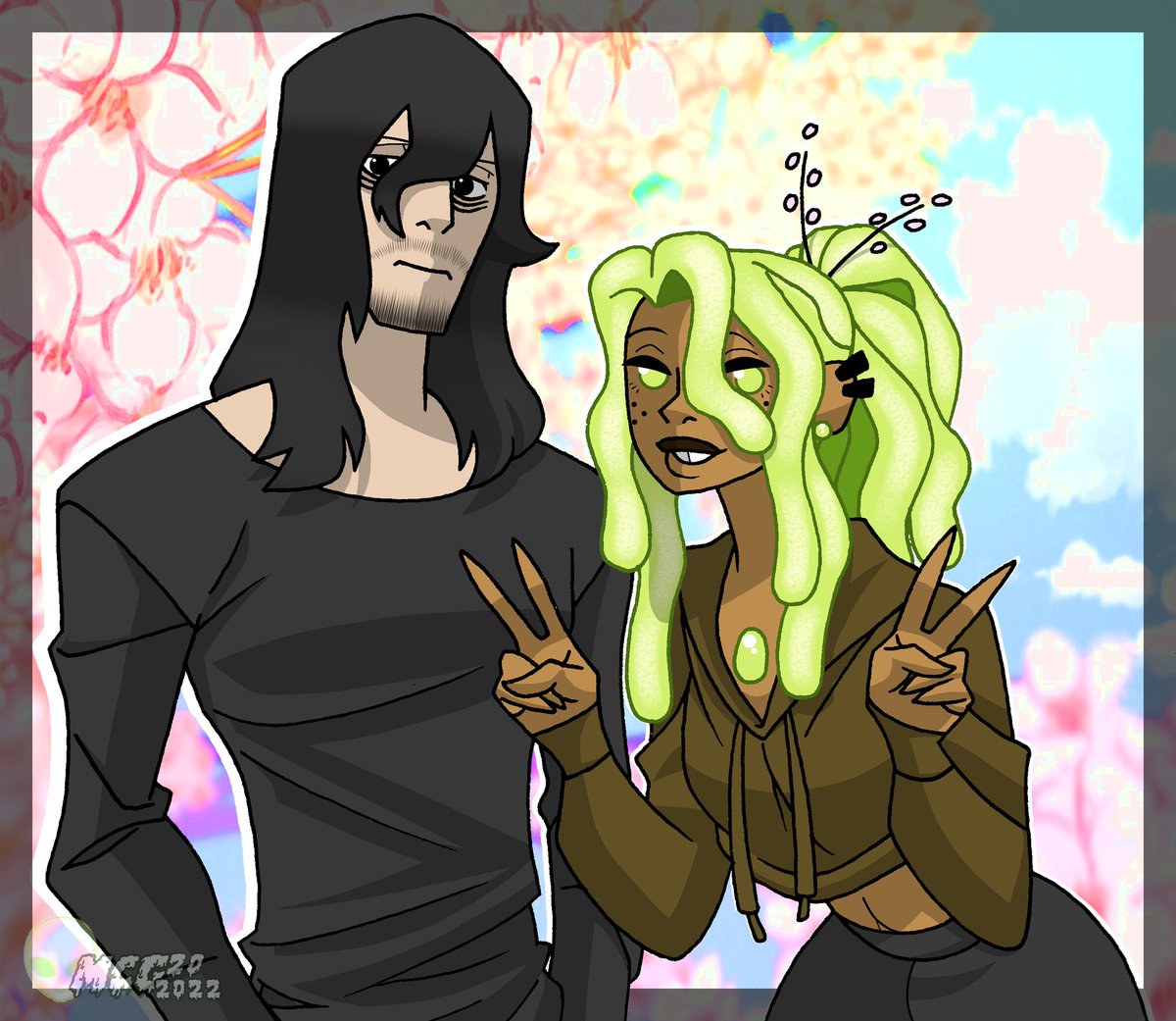 MsCreepyGreen20's tweet photo. I finally got to this pic, I wanted to redraw this one but, I had other things on my mind. 😊😊😊
#MyHeroAcademia #aizawashouta #mhaselfinsert #mhaoc https://t.co/0MV3RWXvXD