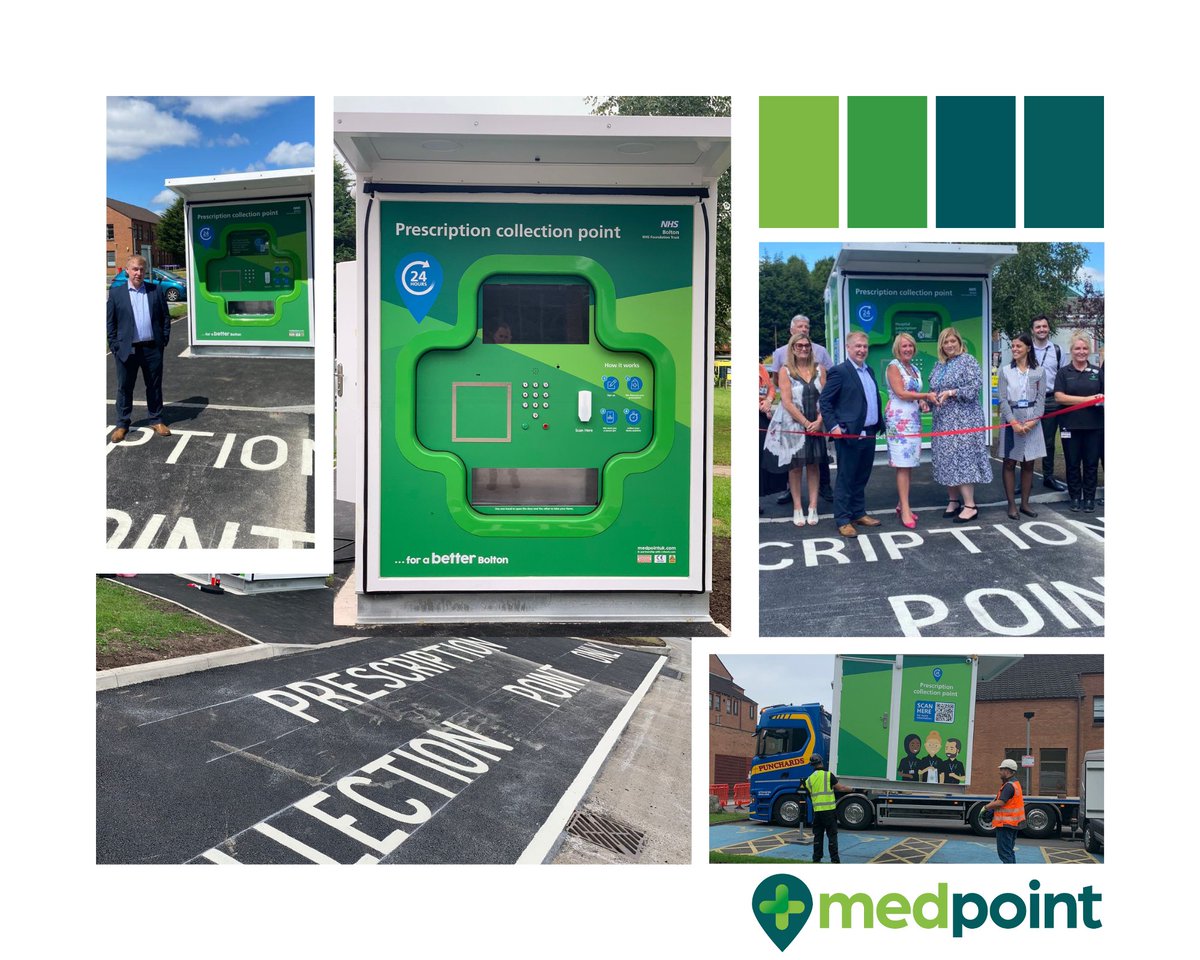 medpointUK's tweet photo. Did you see the news? @boltonnhsft has launched their first 24/7 prescription collection with a MedPoint SOLO π
Read more here: https://t.co/k9gncsw9Me
#medpoint #hospitalrobotics #247prescriptioncollection #madeinbritian https://t.co/pRCMduBjpH