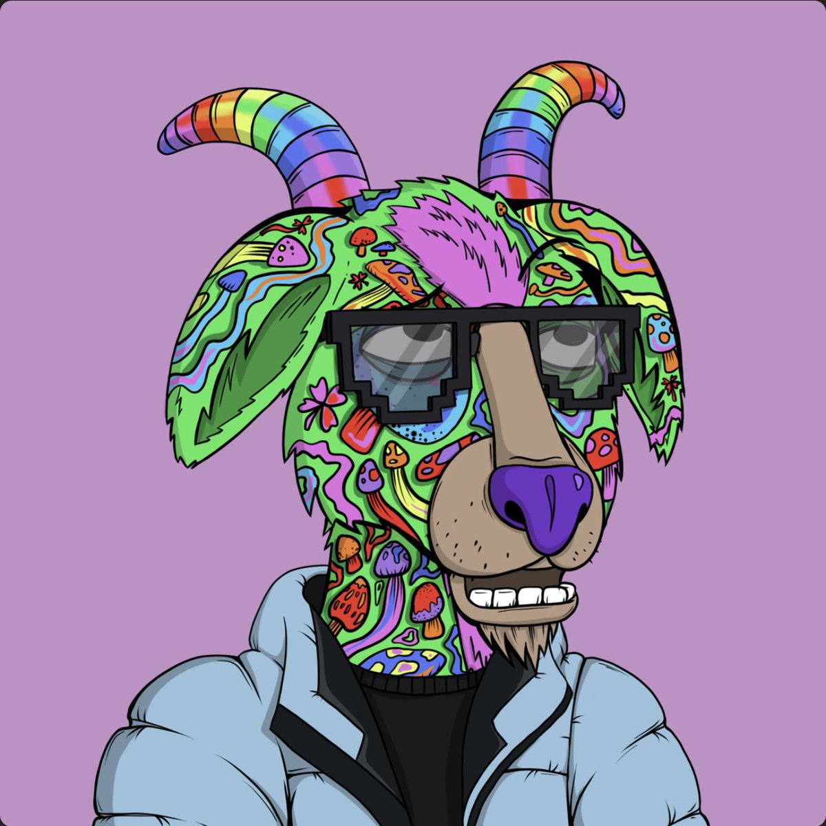 TrippyGoatGang's tweet photo. @devanwonders @BlastShawty @NotGer0 @xCodeRed5 @weGOATthisDAO The way yall acting @devanwonders yall made that decision. My sunset going on $GOAT raffle sight soon 🤡 @TrippyGoatGang OR NO GANG! 🎄🐐🤘 @NotGer0 @xCodeRed5 https://t.co/Xci2zPcboK