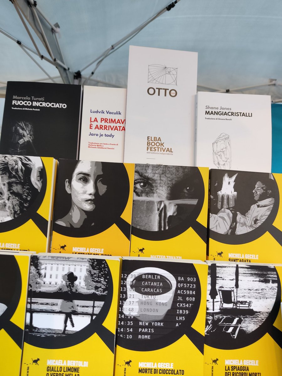 La collana di #traduzione "il contrario"all'Elba book festival! <a href="/elbabookfest/">Elba Book Festival</a> @andreabinelli11 <a href="/NiderValentina/">valentina.nider@unitn.it</a> <a href="/simoneronchi4/">simone ronchi</a> <a href="/MichelePodetti/">Michele Podetti</a> <a href="/StefaniaMella/">Stefania</a>