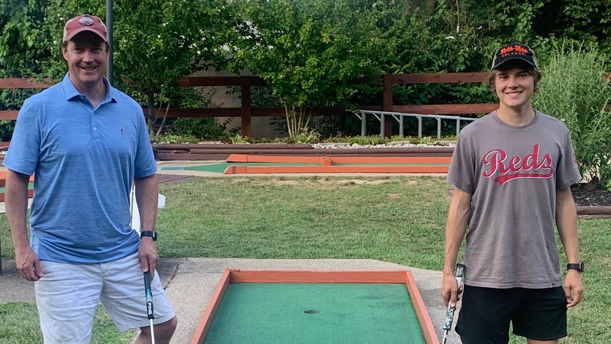 GolfCentral's tweet photo. 1,440 mini golf holes in one day? A DePauw University student is trying to make it happen.

@PatriciaDuffyGC breaks down the world record attempt: https://t.co/gOTX0LYUJL https://t.co/dUhPNM2tAw