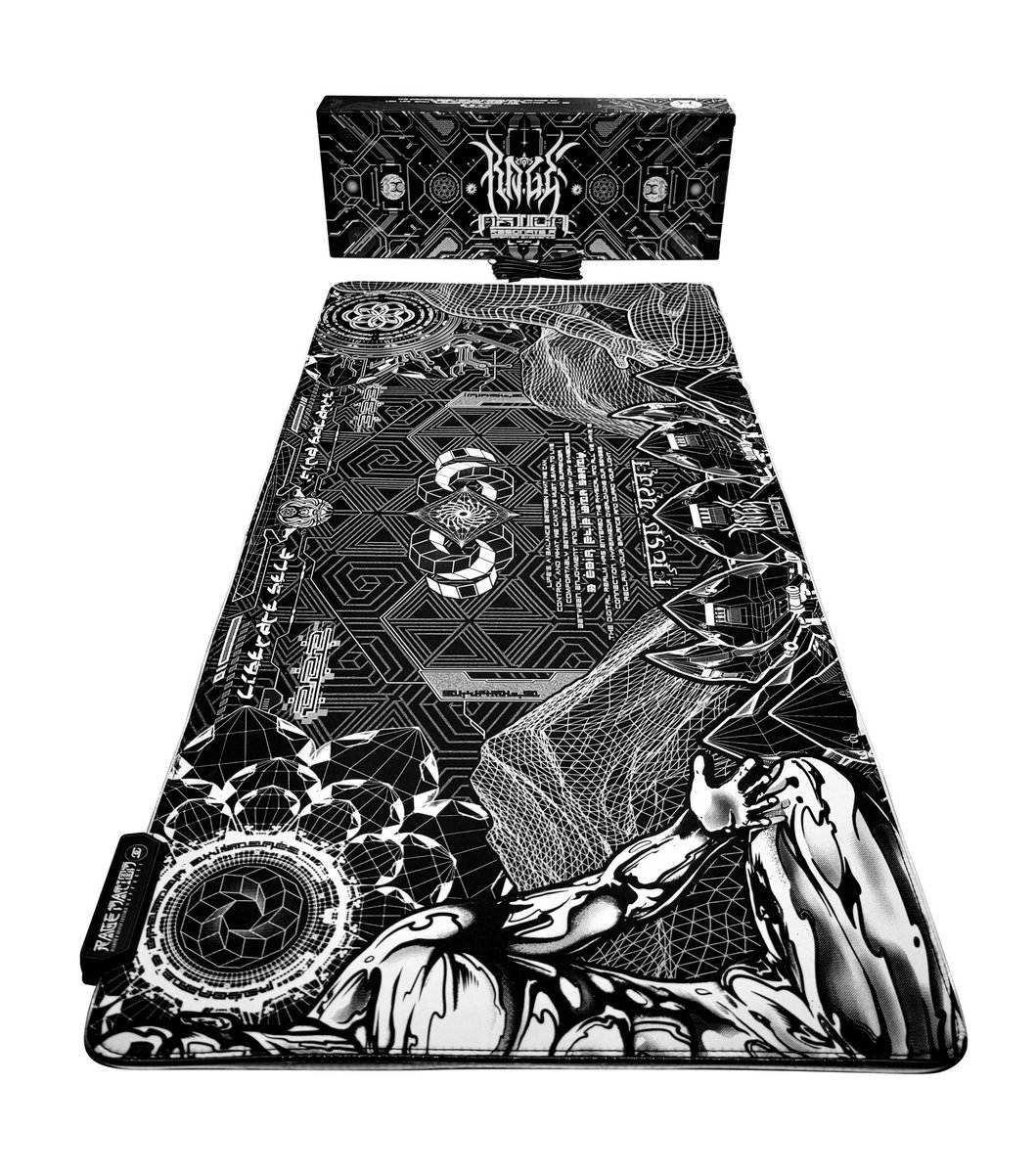 🖤🗝👁4 RGB MOUSEPADS LEFT....speechless rn. The fact that a little piece of our soul is on your desk makes my heart race. Thank you all for supporting the art and intentions behind this 9+ year project.