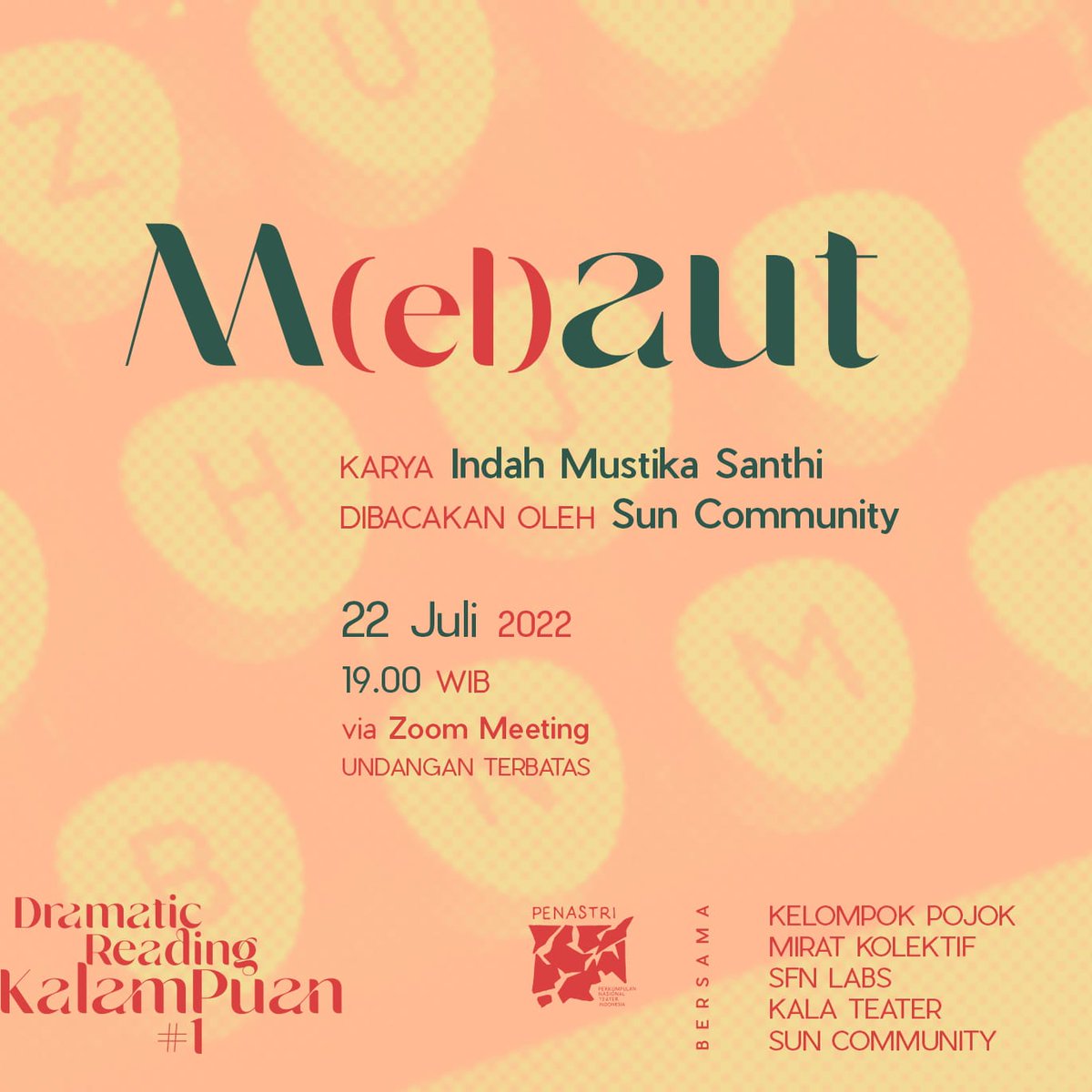 Perkumpulan Nasional Teater Indonesia (@penastri) on Twitter photo 