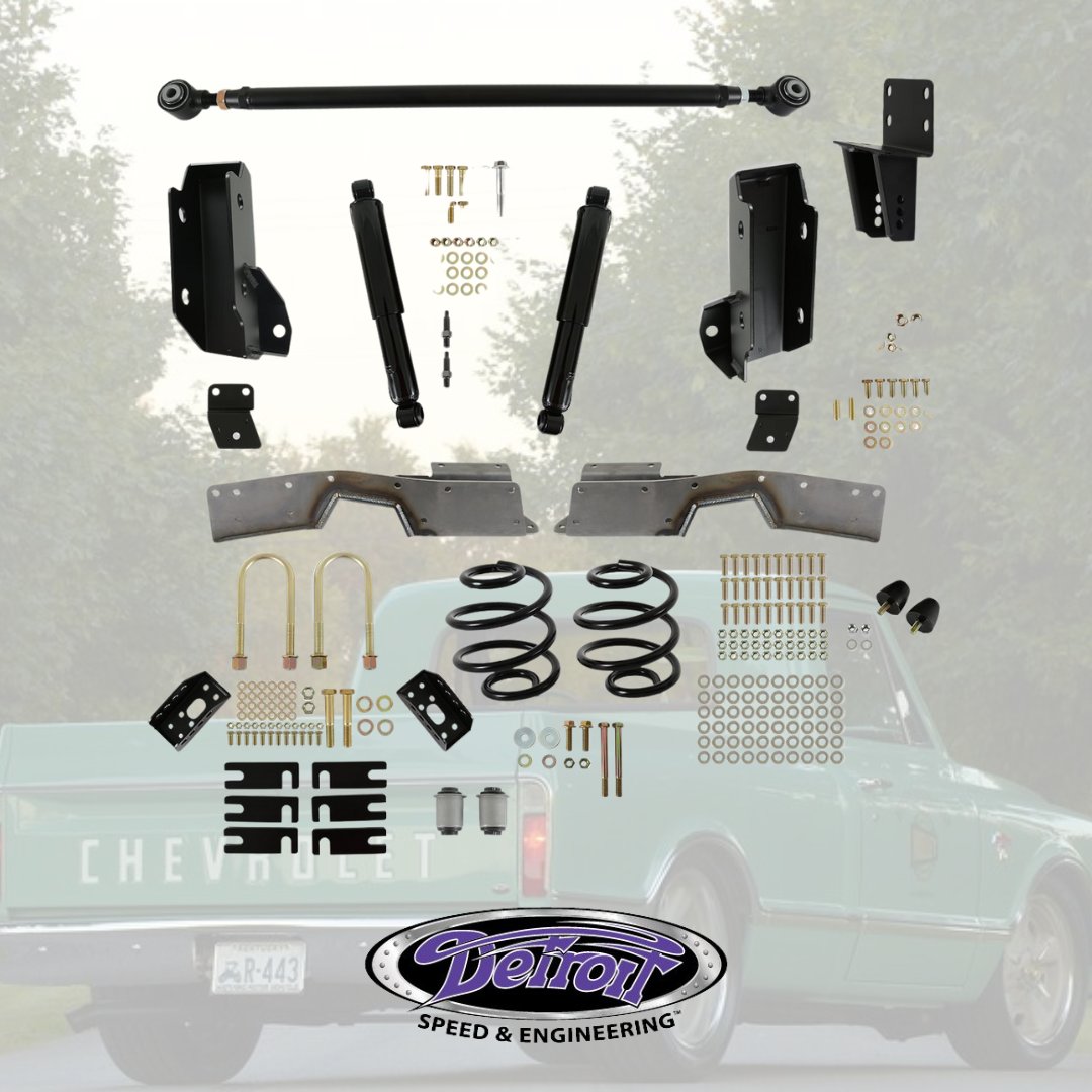 New product: Detroit Speed Rear Speed Kit 2 for 1967-1972 GM C10 Trucks

Your price: $1,869.95

Shop now: holley-social.com/DSE67-72C10Rea…

#DetroitSpeed #DetroitSpeedEquipped #Suspension