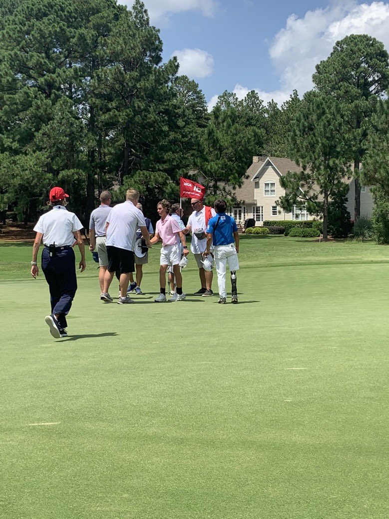 tgfjuniorgolf's tweet photo. A huge shout out to #SnedsTour22 member @LukeCarrollGolf for representing Tennessee and being a part of history in the inaugural @USGA U.S. Adaptive Open in Pinehurst.

Luke is an inspiration to us all and we are proud of his spirit to the game of golf and in life. https://t.co/V7nxbPxuCt