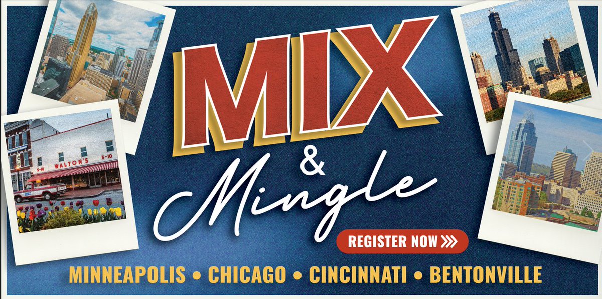 We know the value in building relationships, and how important it is for members to connect. We are launching premier #MixandMingle events in a city near you, and we invite you to a night on the town to build your #network.

Click Here to Secure your spot: bit.ly/3IW8SSq