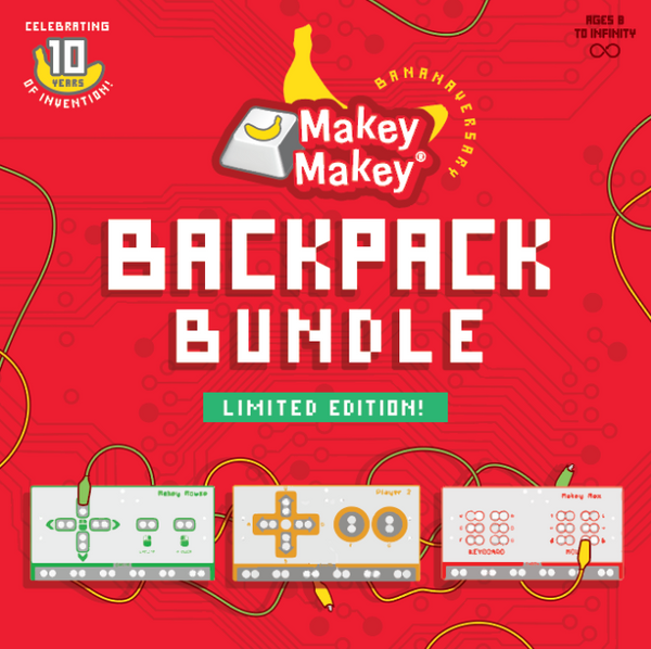 makeymakey's tweet photo. Have you seen our new Backpack Expansion boards yet?? The new backpacks have new project ideas and new apps too! Come check it out! https://t.co/9y40ZACoqn https://t.co/L6yjAmsZ0Z