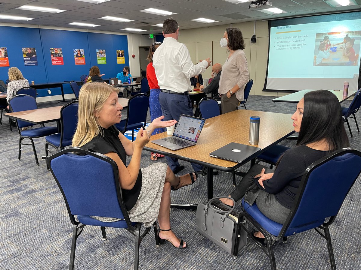 mpusdway's tweet photo. NEW: MPUSD is starting a long-term plan to improve student outcomes through a 'community school' approach.
How? A grant from @CADeptEd
Today educators from Seaside and district leaders are learning where to begin from @CommSchoolsLX
https://t.co/xdABjryvUF
#community #mpusd https://t.co/ORJaI0gn2T