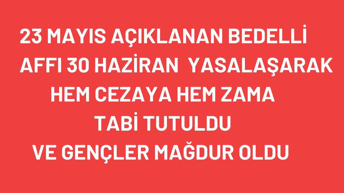 adnanmrv's tweet photo. Mayıs ayında müjde diye duyurdular 56 bin tl iken temmuz geldi 80 bin oldu ceza geldi her sene için 14 bin eklendi
BedelliDestek Kılıçdaroğlu
#bedelliaffı #bedelliaskerlik 
@kilicdarogluk @demirdenizchp 
@meral_aksener @veliagbaba @vekilyilmazkaya
@OzgurKarabatCHP 
@AhmetKayaCHP https://t.co/l3LuMPY54G