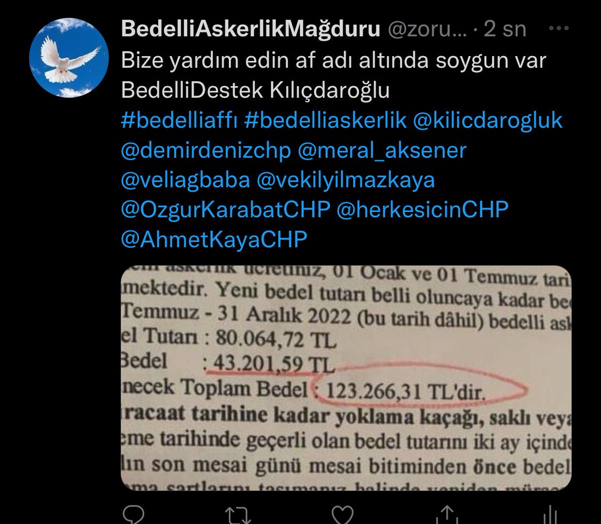 MilliGHareketi's tweet photo. BedelliDestek Kılıçdaroğlu
BedelliDestek Kılıçdaroğlu
BedelliDestek Kılıçdaroğlu
BedelliDestek Kılıçdaroğlu https://t.co/iUZfivFIXR