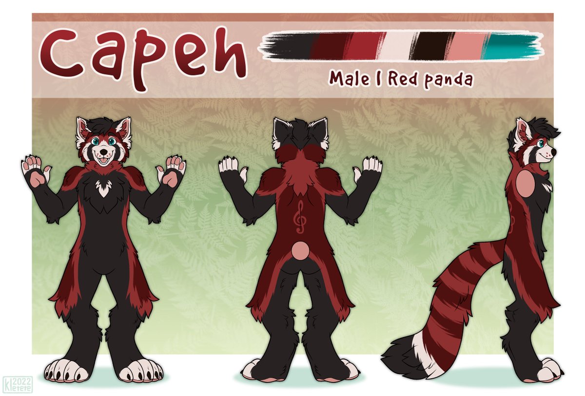 And just like that... a wild Capeh appears!

New ref by <a href="/AzsharaKletete/">Azshara☕️kletete</a>!