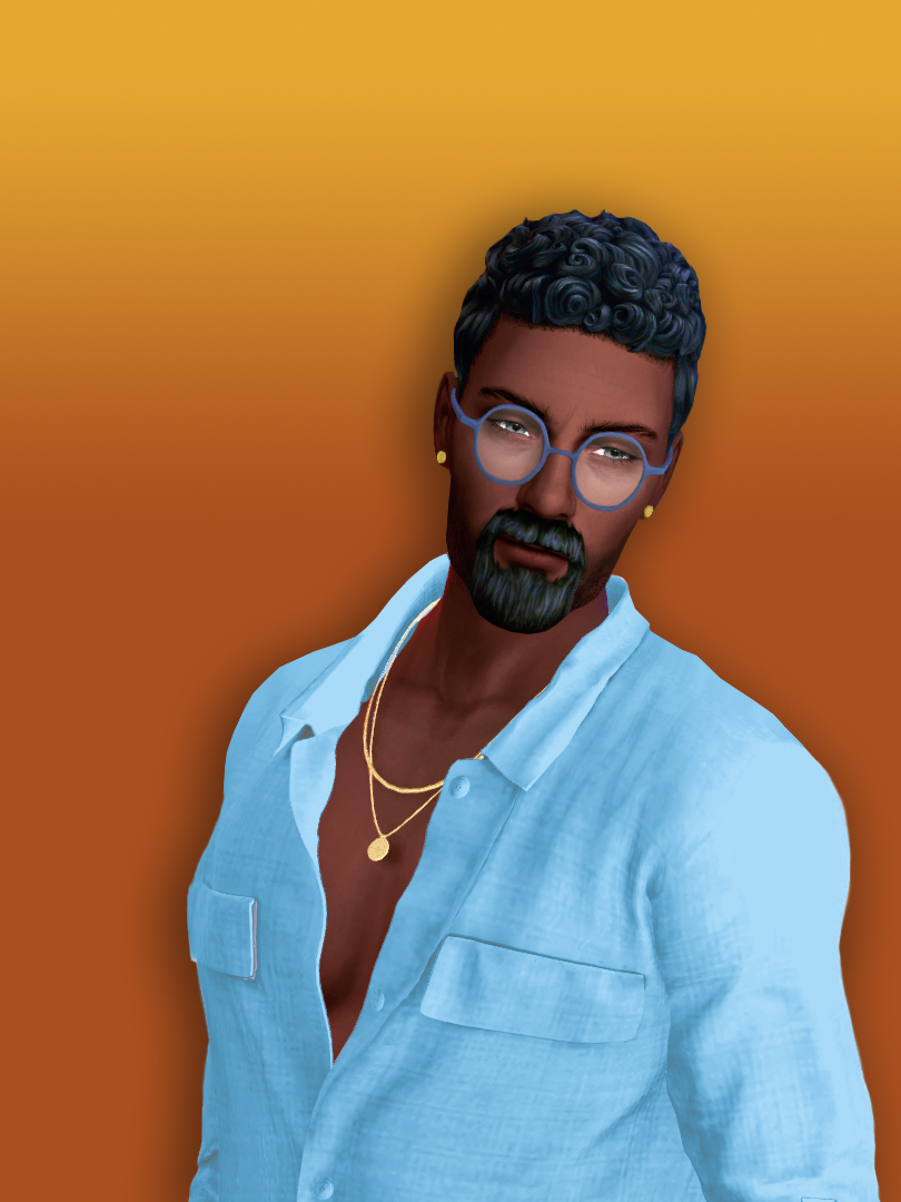 tiptoesims's tweet photo. Day 6: The Artist #manmen
Darren Dreamer (TS2)
A widow with a teen son, Darren followed his heart to be a full-time artist. Thanks to social media, his art has taken off in the last year... & now he's gained the confidence to approach a certain Goth... https://t.co/hgfz6Hvnn7