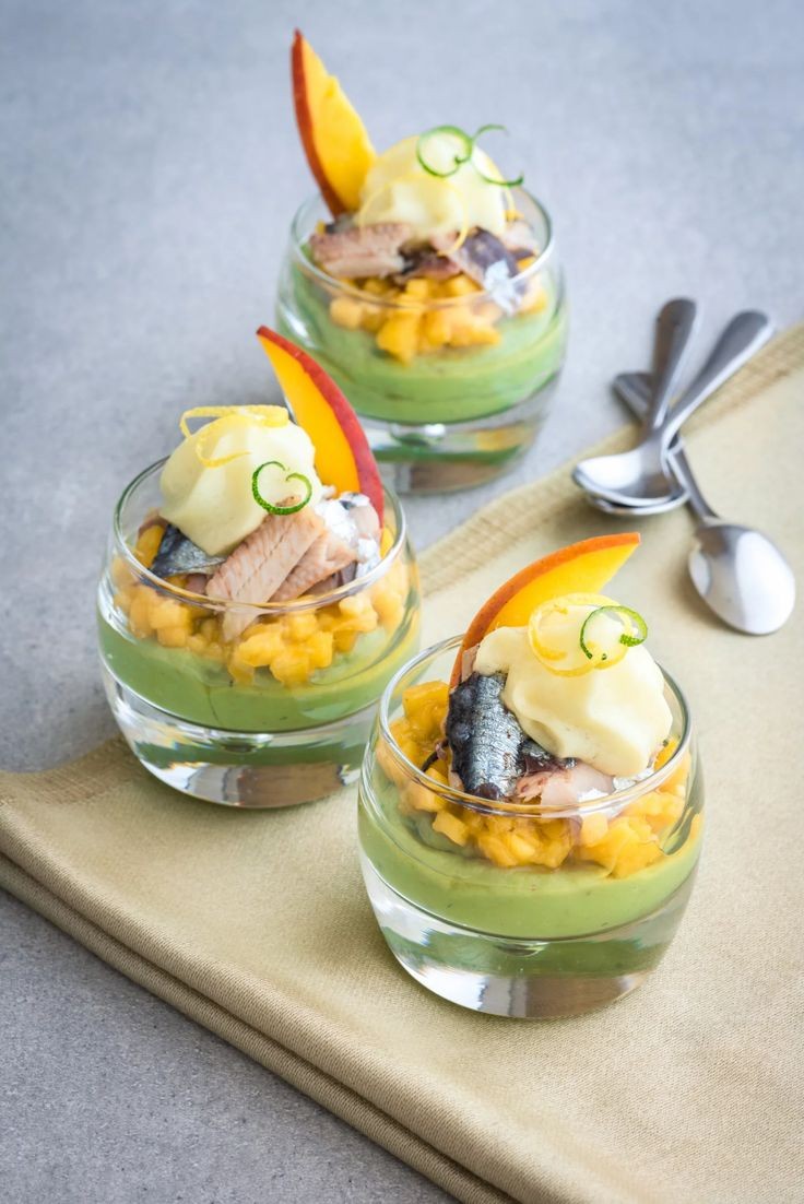 Le buffet salé : les verrines