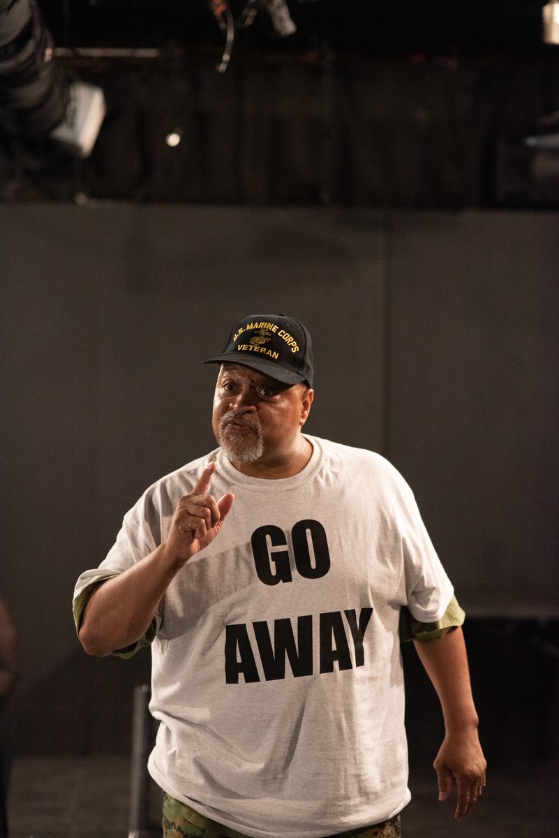 PlaywrightsLcl's tweet photo. HEY SIRI @BorderLight runs tonite thru Sat! New play by Mary E. Weems, directed by Michael Oatman w/Michelle Broome, Chelsea Anderson, Lynna Metrisin, &amp; Darryl Tatum. https://t.co/cx6nYiGXhs. Thx Grace McC Photography. Not pictured is Lynna Metrisin, who's still part of the show! https://t.co/1IxnJ7sxl3
